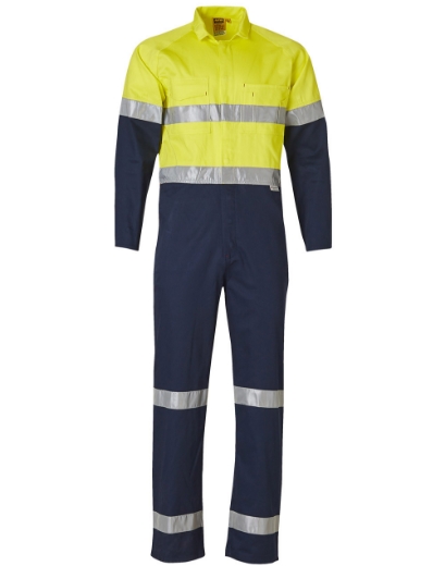 Picture of Winning Spirit, Mens Cotton Drill Coverall