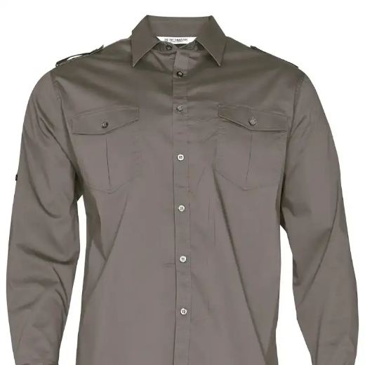 Picture of Winning Spirit, Mens L/S Military Shirt