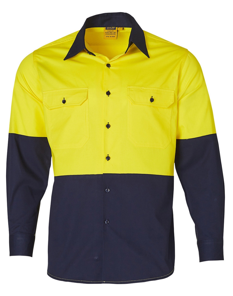 Picture of Winning Spirit, Mens High Visibility Safety Shirt