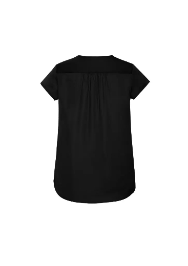 Picture of Biz Corporates, Kayla V-Neck Pleat Blouse