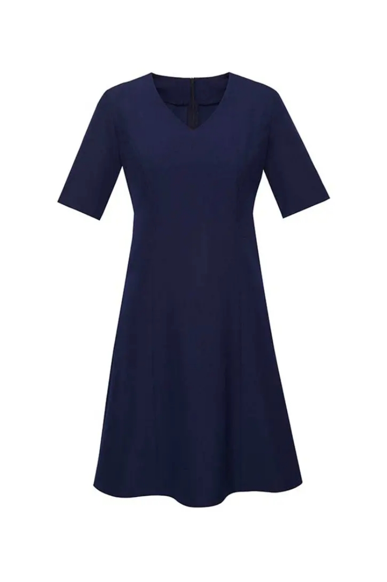 Picture of Biz Corporates, Womens Extended Short Sleeve Dress