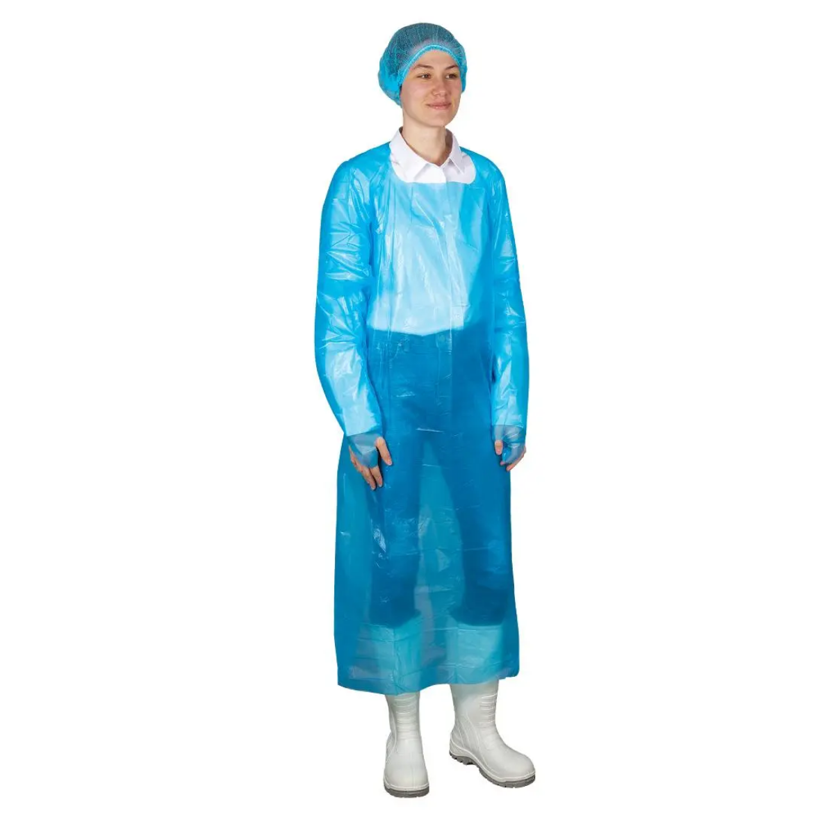 Picture of Force360 CPE Isolation Gown (100) Blue Size One