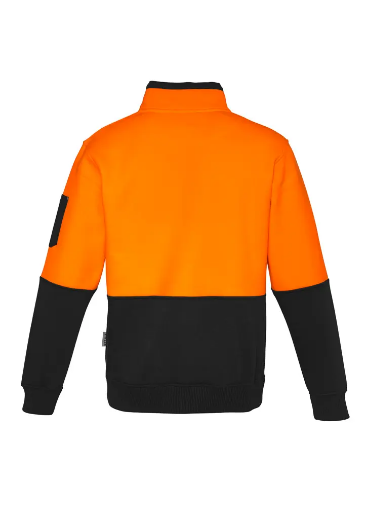 Picture of Syzmik, Unisex Hi Vis Half Zip Pullover