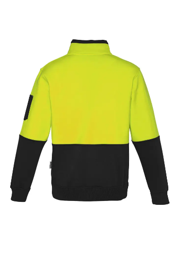 Picture of Syzmik, Unisex Hi Vis Half Zip Pullover