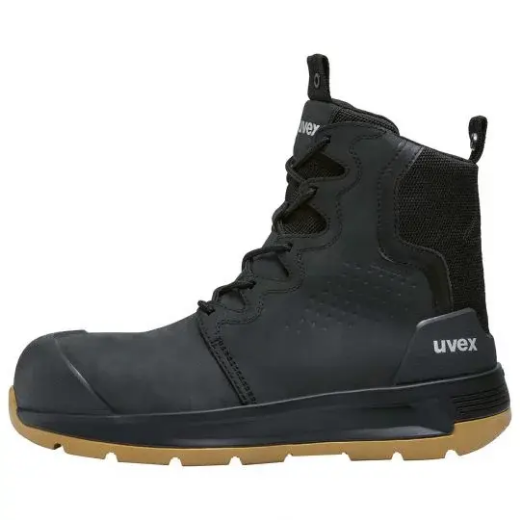 Picture of Uvex, 3 X-Flow Ext Wide Black & Tan Work Boot