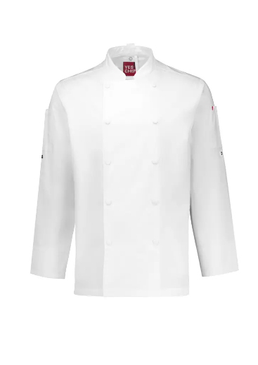 Picture of Biz Collection, Gusto Mens L/S Chef Jacket