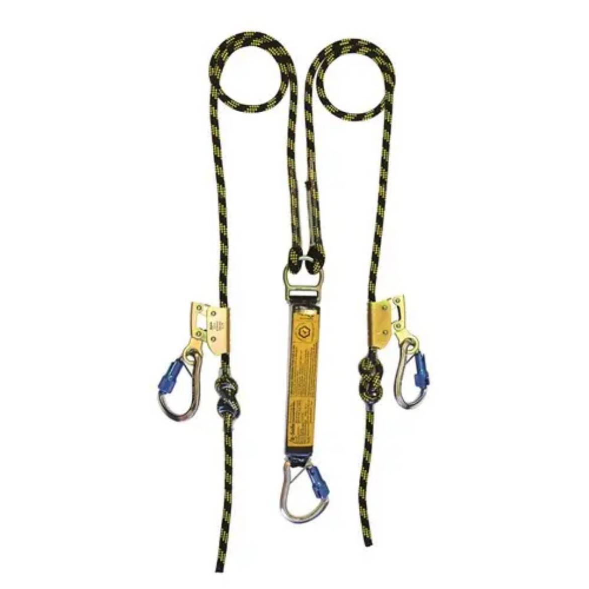 Picture of B-Safe, SAL Rope Twin Adust 2M-0.7M Aluminium Trip Lck Karabiners 50KG-140KG