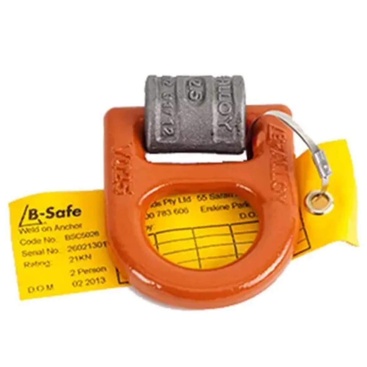Picture of B-Safe, Weld On Anchor Point 1 Person - 15Kn