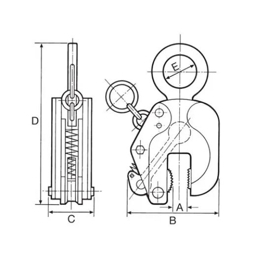 Picture of Beaver, VC Vertical Plate Clamp