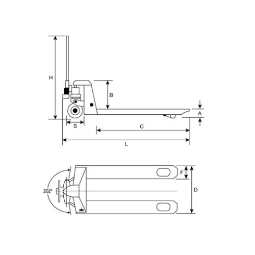 Picture of Beaver, Hand Pallet Truck