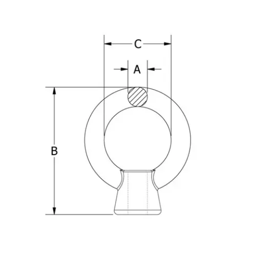 Picture of Beaver, G316 S/S Eye Nut