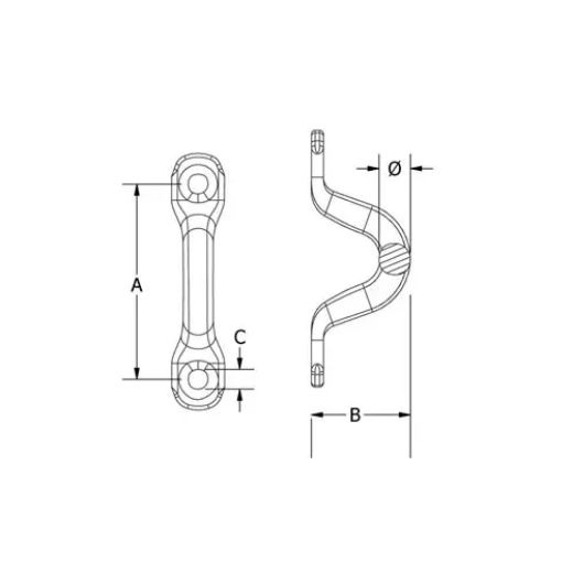 Picture of Beaver, G304 S/S Wire Eye Saddle