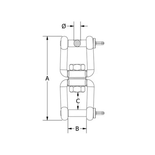 Picture of Beaver, G316 J/J Stainless Swivel