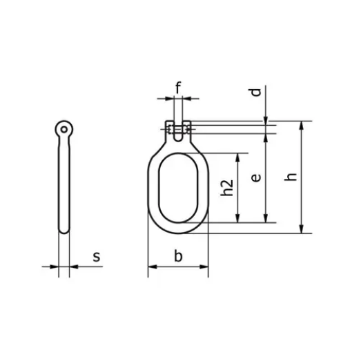 Picture of Beaver, G80 Clevis Single Master Link