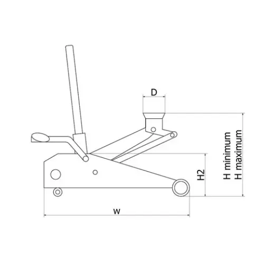 Picture of Beaver, Hydraulic Garage Jack