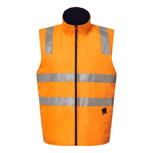 Picture of WorkCraft, VIC Rail Reversible Reflective Vest