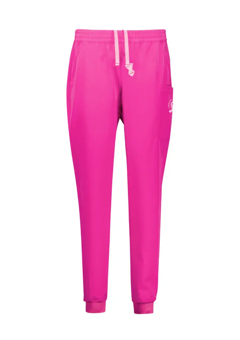 Picture of Biz Care, Pink Womens Jogger Scrub Pant