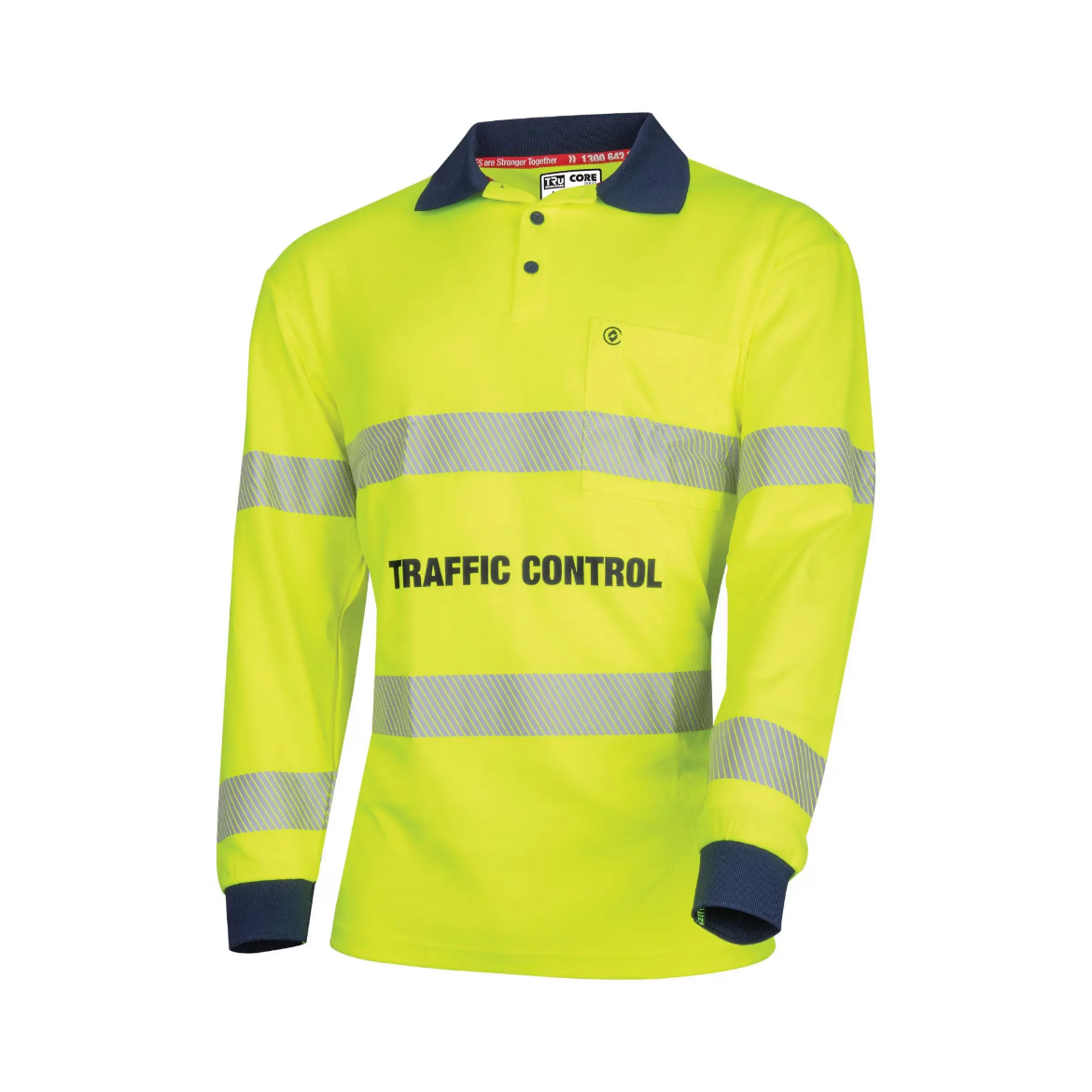 Picture of Tru Workwear, Traffic Control L/S Polo Shirt