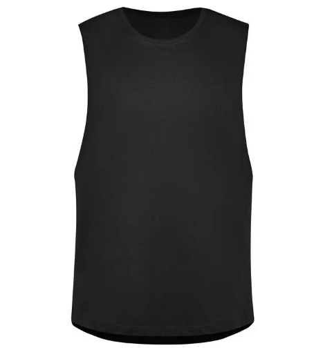 Picture of Syzmik Mens Streetworx Sleeveless Tee- Navy Size S