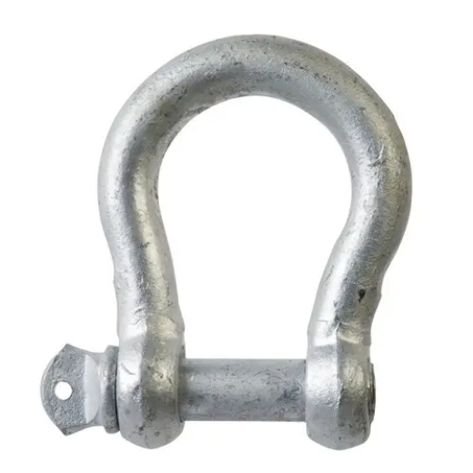 Picture of Beaver, Hot Dipped Galvanised Commercial Bow Shackles - Galvanised Size 13mm