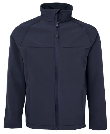 Picture of JB's Wear, Kids and Adults Layer (Softshell) Jacket- Navy Size XS