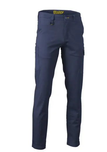 Picture of Bisley, Stretch Cotton Drill Cargo Pants- Navy Size 72R