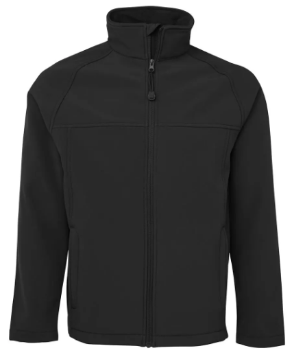 Picture of JB's Wear, Kids and Adults Layer (Softshell) Jacket- Black Size 6/7XL