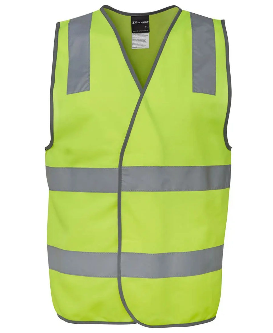 Picture of JB's Wear, HV (D+N) Safety Vest (SECURITY) - Lime Size 2XL